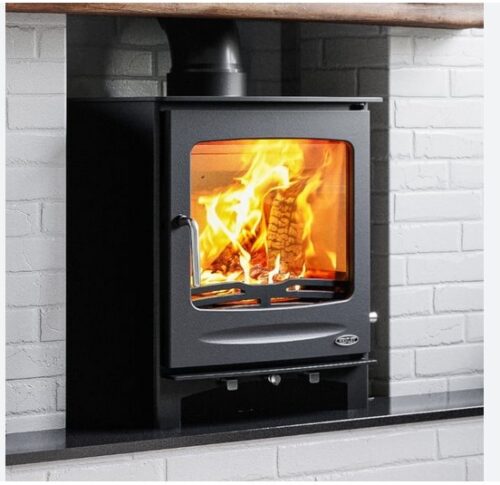 HENLEY SHERWOOD 21 ECO BOILER MULTIFUEL MATT BLACK STOVE